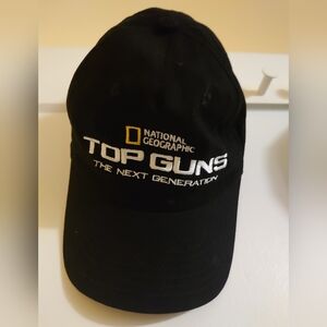 National Geographic Black and Yellow Cap